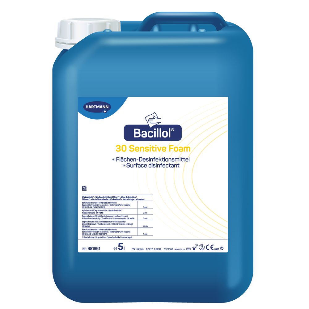 Hartmann Bacillol 30 Sensitive Foam Flächendesinfektion