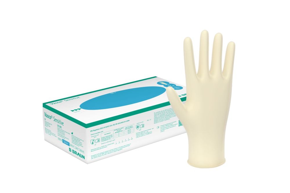 B.Braun puderfreie Untersuchungshandschuhe Vasco® Sensitive