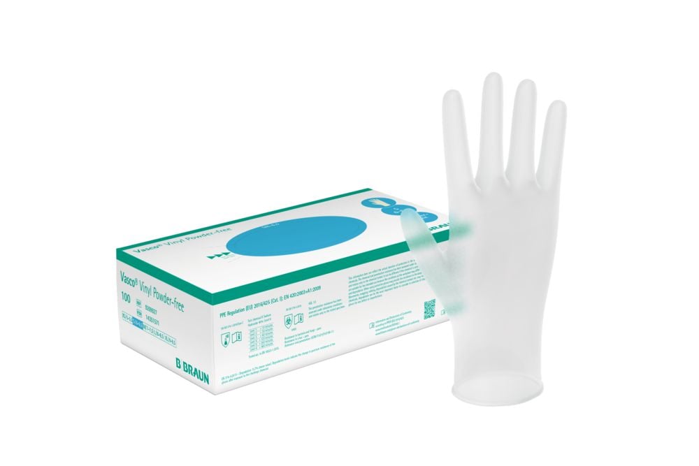 B.Braun puderfreie Untersuchungshandschuhe Vasco® Vinyl Powd