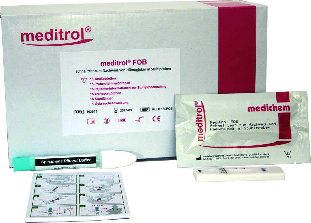 meditrol® FOB - Immunologischer Stuhltest