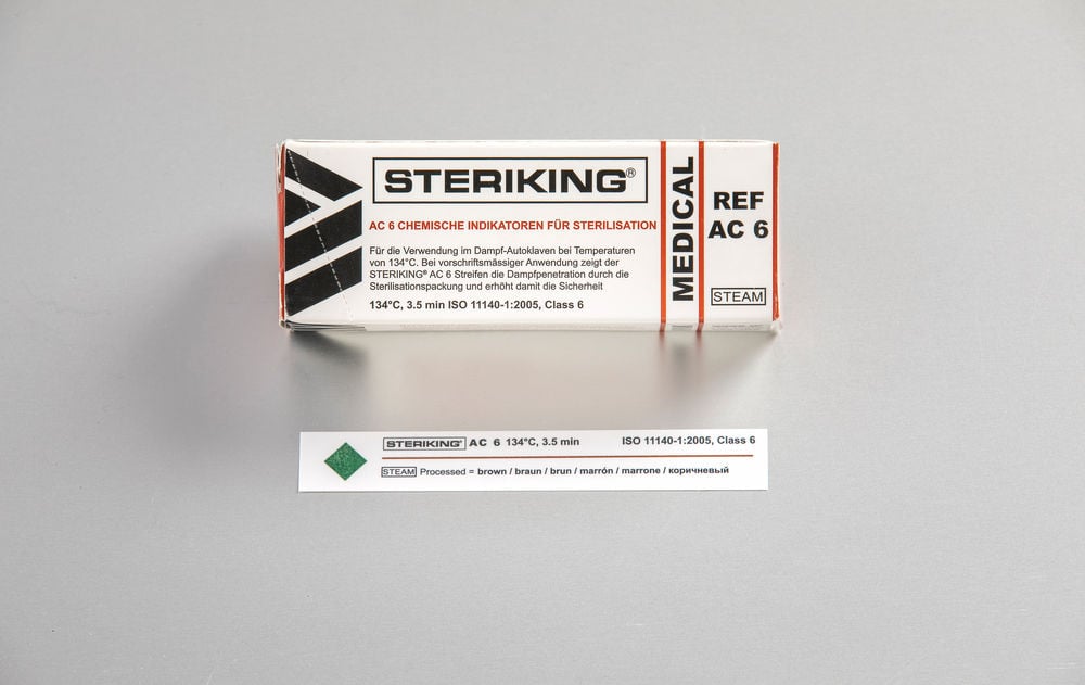 Wipak Steriking® Indikatorstreifen AC6