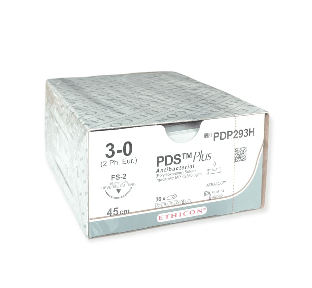 Ethicon Nahtmaterial PDS II PLUS monofil ungefärbt