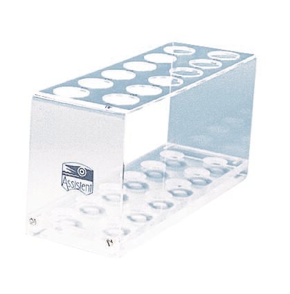 Hecht Reagenzglas-Gestelle Plexiglas