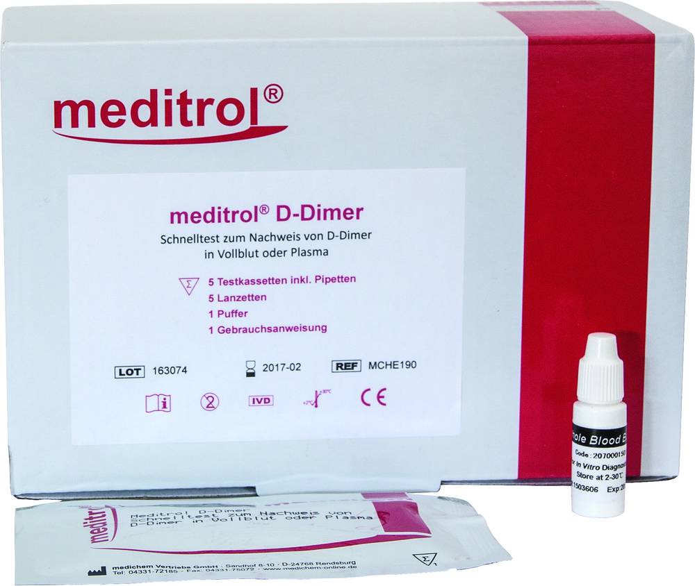 meditrol® D-Dimer Schnelltest