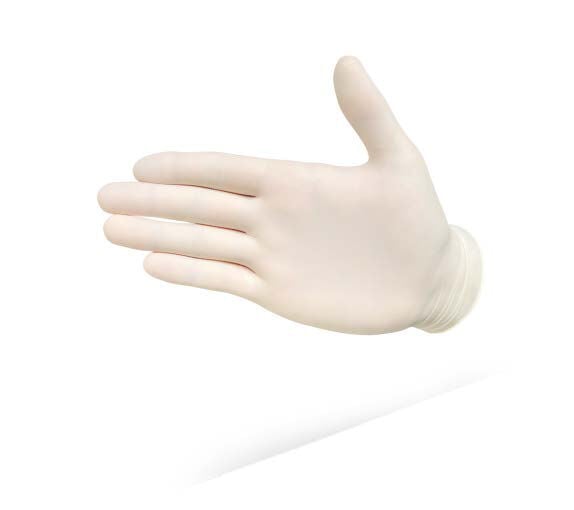 Lohmann&Rauscher Sentina® Ivory Latex Untersuchungshandschuh