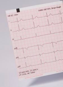 EKG-Papier für SCHILLER Cardiovit FT-1