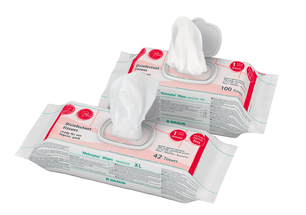 B.Braun Desinfektionstücher Meliseptol® Wipes sensitive