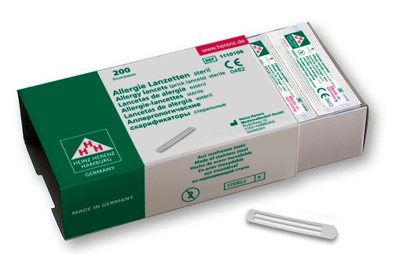 Allergie-Testlanzetten