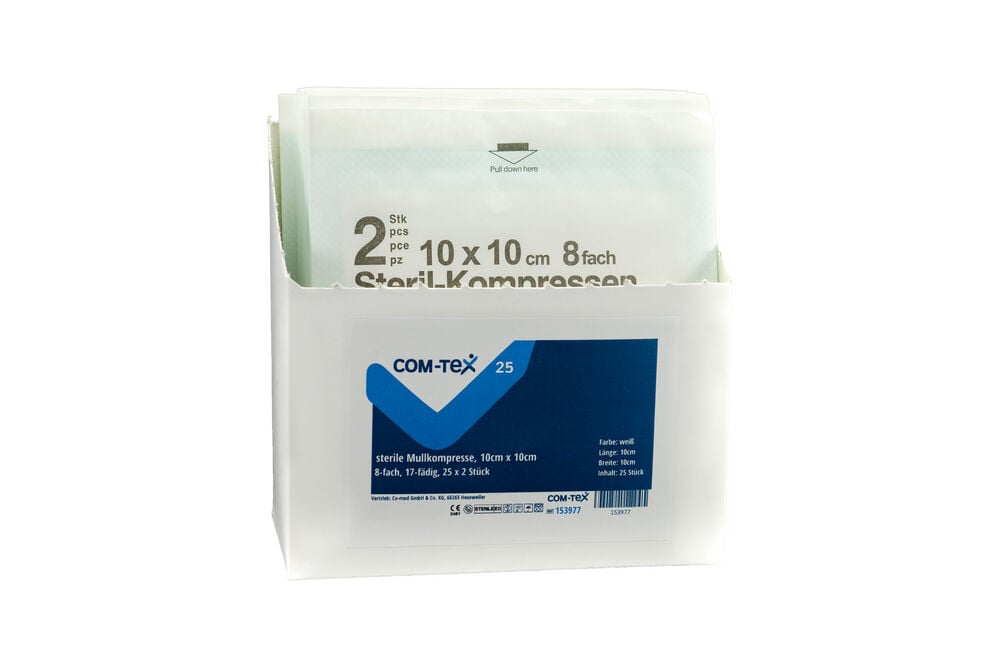COM-TeX® Sterile Mullkompressen