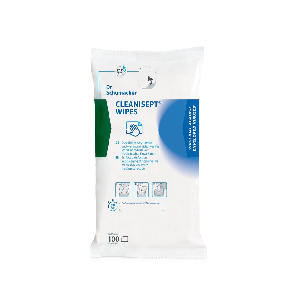 Dr. Schumacher CLEANISEPT® WIPES Schnelldesinfektionstücher