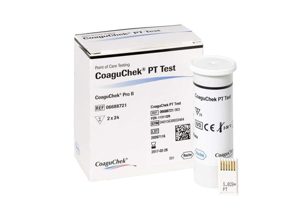 CoaguChek PT zu CoaguChek® Pro II