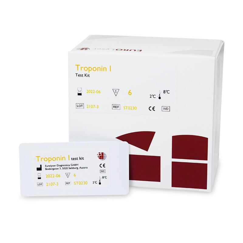 Troponin I-Test für Eurolyser CUBE-S