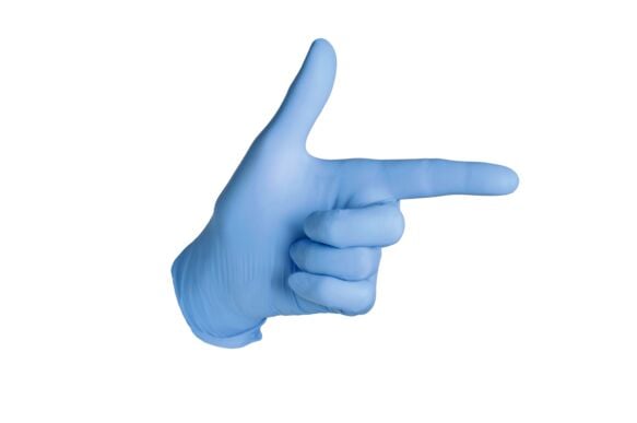 Lohmann&Rauscher Sentina Azure Nitrile Handschuhe