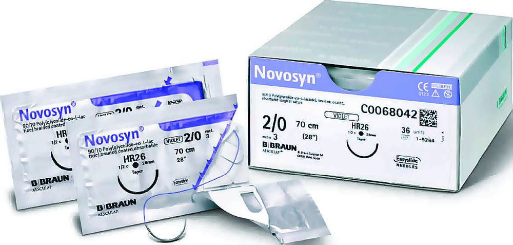 B.Braun Novosyn® violett Nahtmaterial