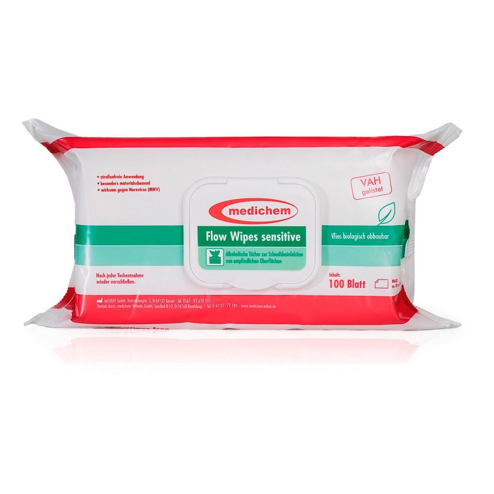 medichem Flow Wipes sensitive