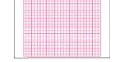 Diagramm Halbach Registrierpapier für Nihon Kohden EKG 9620